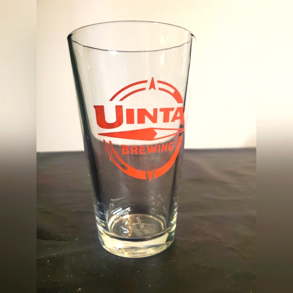 Uinta Brewing Company 16oz Glass